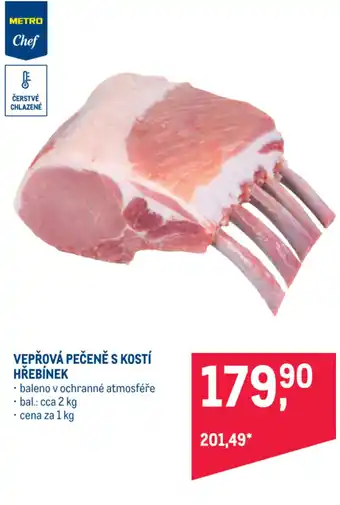Makro VEPŘOVÁ PEČENĚ S KOSTÍ HŘEBÍNEK nabídka