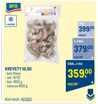 Makro KREVETY HLSO nabídka