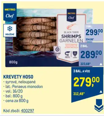Makro KREVETY HOSO nabídka