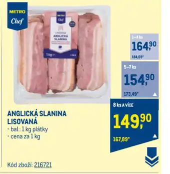 Makro ANGLICKÁ SLANINA LISOVANÁ nabídka