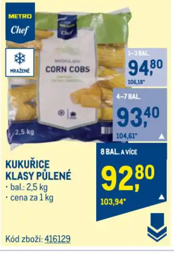 Makro KUKUŘICE KLASY PŮLENÉ nabídka