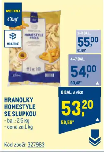 Makro HRANOLKY HOMESTYLE SE SLUPKOU nabídka