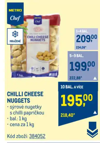 Makro CHILLI CHEESE NUGGETS nabídka