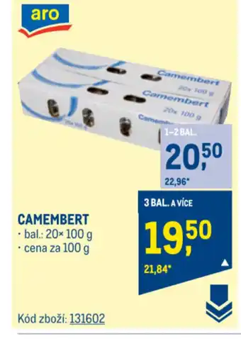Makro CAMEMBERT nabídka