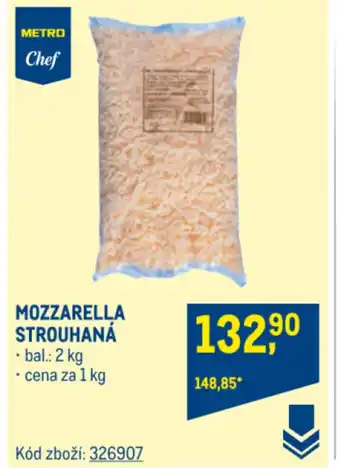 Makro MOZZARELLA STROUHANÁ nabídka