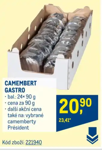 Makro CAMEMBERT GASTRO nabídka