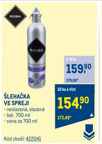 Makro ŠLEHAČKA VE SPREJI nabídka