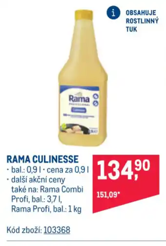 Makro RAMA CULINESSE nabídka