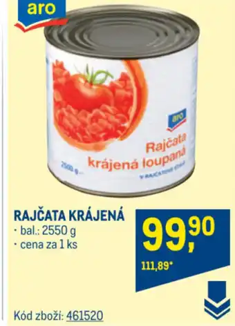 Makro RAJČATA KRÁJENÁ nabídka