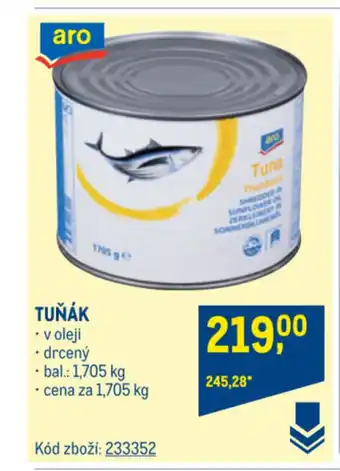 Makro TUŇÁK nabídka