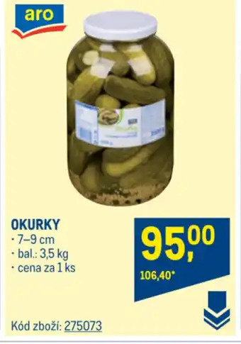 Makro OKURKY nabídka