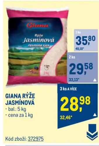 Makro GIANA RÝŽE JASMÍNOVÁ nabídka