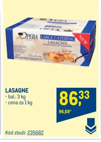 Makro LASAGNE nabídka