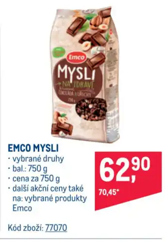 Makro EMCO MYSLI nabídka