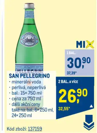 Makro SAN PELLEGRINO nabídka