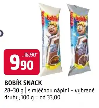 Terno BOBÍK SNACK nabídka