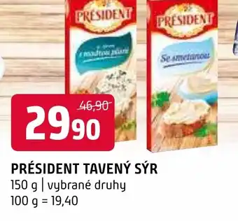 Terno PRÉSIDENT TAVENÝ SÝR nabídka