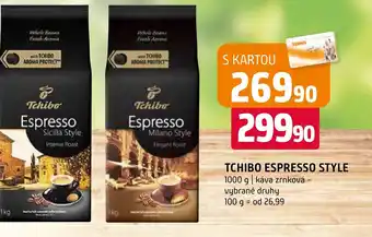 Terno TCHIBO ESPRESSO STYLE nabídka