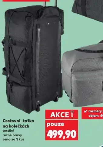 Kaufland Cestovní taška na kolečkách nabídka