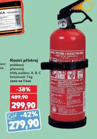 Kaufland Hasicí přístroj nabídka