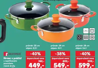 Kaufland Hrnec s poklicí 24 cm nabídka