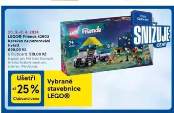 Tesco Stavebnice lego friends nabídka