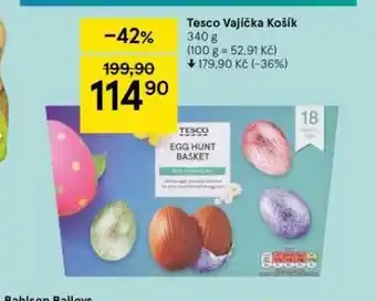 Tesco Tesco vajíčka košík nabídka