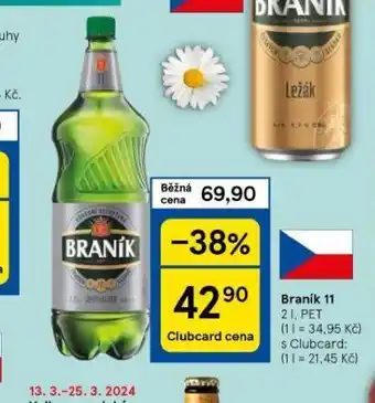 Tesco Pivo braník 11 nabídka