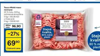 Tesco Mleté maso míchané nabídka