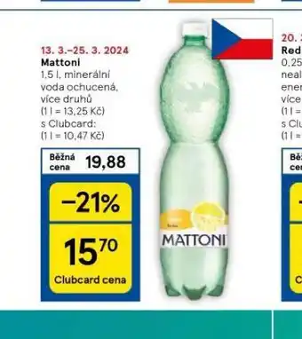 Tesco Mattoni ochucená nabídka