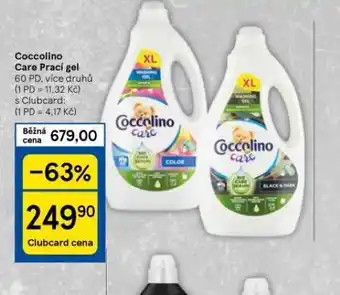 Tesco Coccolino care prací gel nabídka