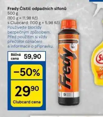 Fredy čistič odpadních sifonů