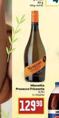 Billa Mionetto prosecco frizzante nabídka