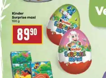 Billa Kinder surprise maxi nabídka