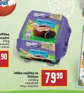 Billa Milka vajíčka se lžičkou nabídka