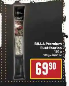 Billa Fuet iberico nabídka