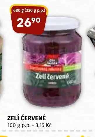 Terno ZELÍ ČERVENÉ nabídka