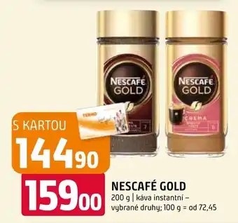 Terno NESCAFÉ GOLD nabídka