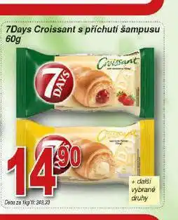 Hruška 7days croissant nabídka