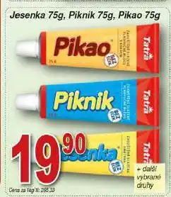 Hruška Piknik nabídka