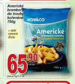 Hruška Americké brambory do trouby kořeněné nabídka