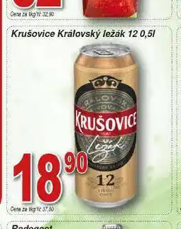 Hruška Pivo krušovice nabídka