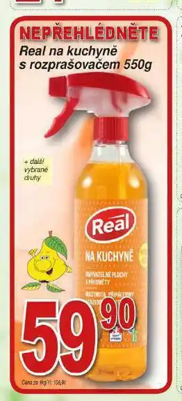 Hruška Real na kuchyně s rozprašovačem nabídka