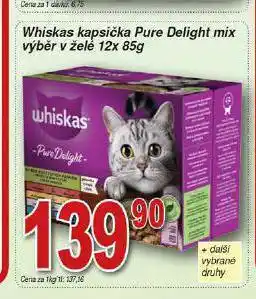Hruška Whiskas kapsičky pro kočky nabídka
