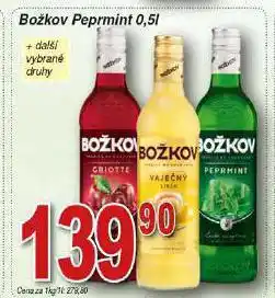 Hruška Božkov peprmint nabídka