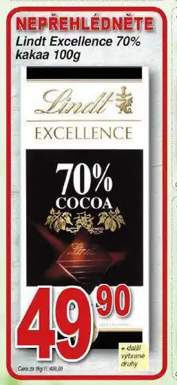 Hruška Lindt excellence nabídka