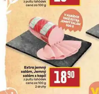 Billa Extra jemný salám nabídka