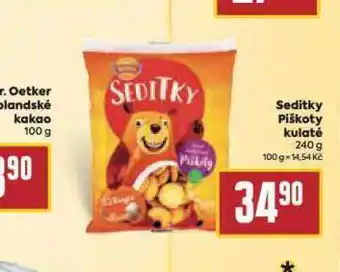 Billa Seditky piškoty nabídka