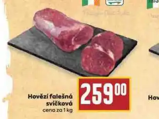 Billa Hovězí falešná svíčková nabídka