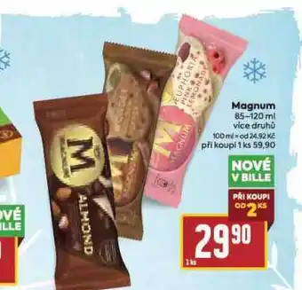 Billa Zmrzlina magnum nabídka